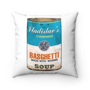 Vladislav's Basghetti Throw Pillow