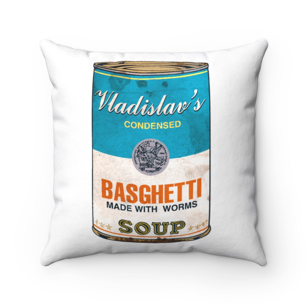 Vladislav's Basghetti Throw Pillow