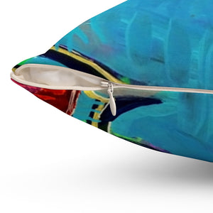 Spun Polyester Square Pillow