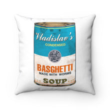 Vladislav's Basghetti Throw Pillow