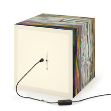 Alaskan Panorama Cube Lamp, Caribou, Butterfly, and Owl Lamp