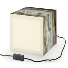 Alaskan Panorama Cube Lamp, Caribou, Butterfly, and Owl Lamp
