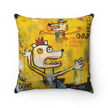 Don't Run!, Square Throw Pillow