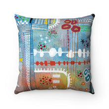 Plants and Motherboards, Faux Suede Throw Pillow